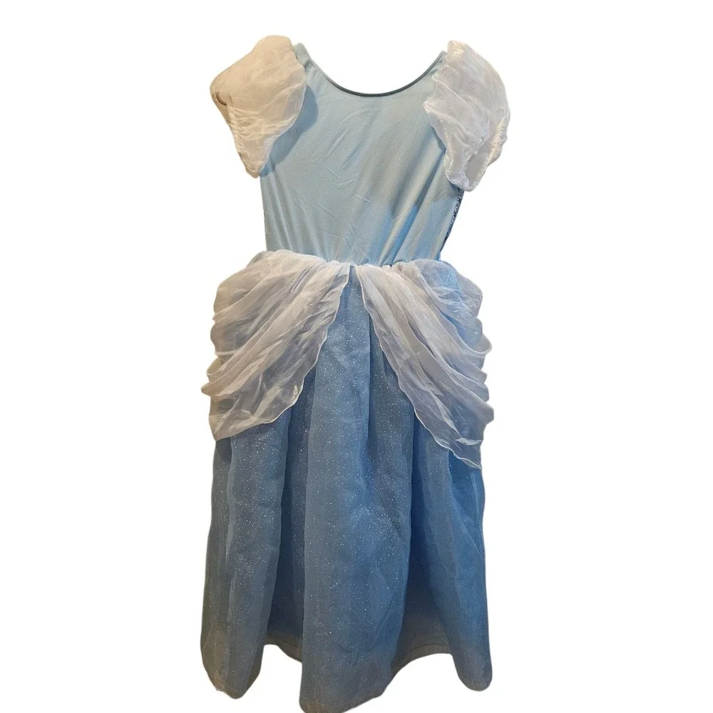 Disney Cinderella Costume Dress Up Gown Princess Character Outfit Halloween 9/10